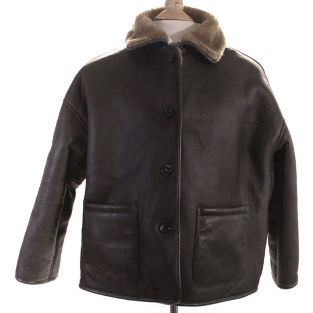 SOLD Cawley Studio Avis reversible shearling leather jacket